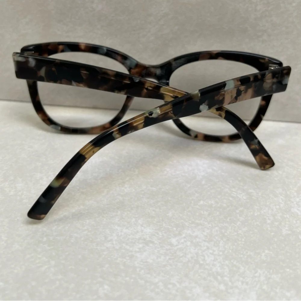 Warby Parker Tatum M 263 Eyeglasses Optical Frame Glasses Smoky Pearl Tortoise